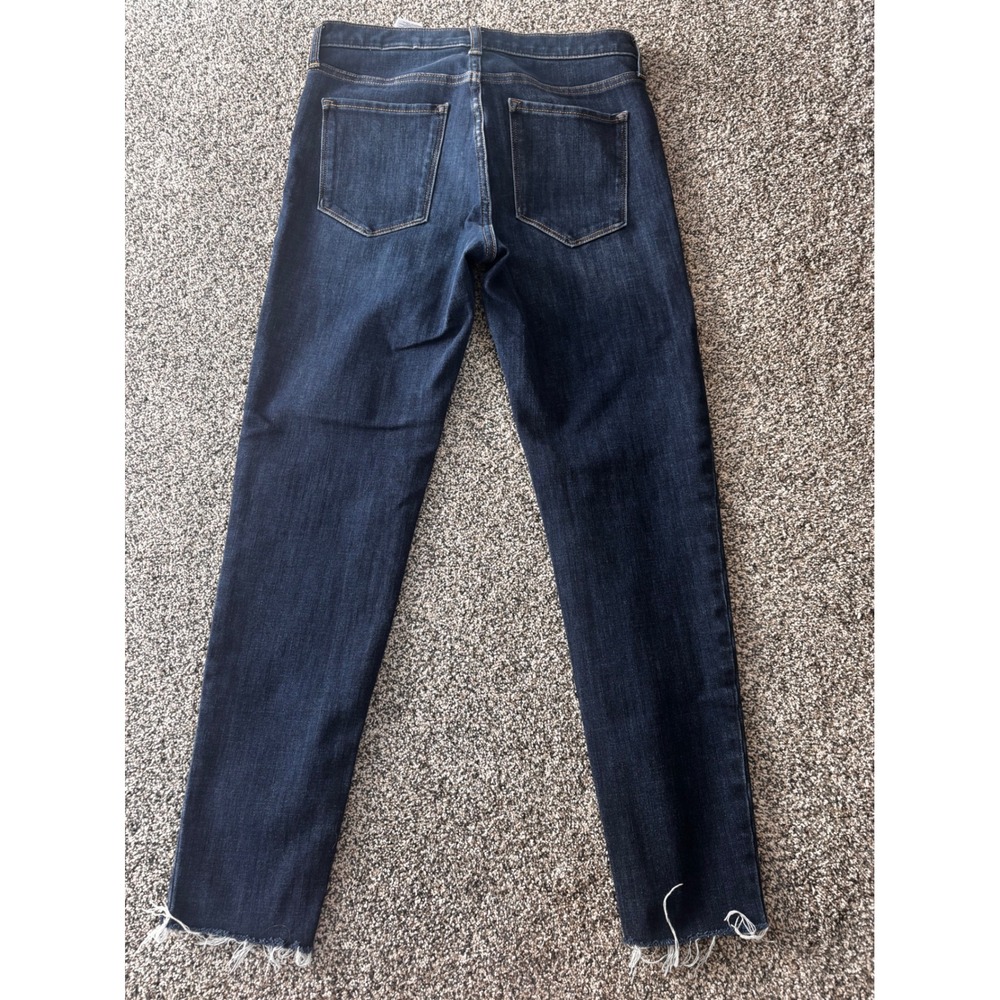 Banana Republic Mid-Rise Skinny Jeans Dark Wash Premium Denim Size‎ 28 - Picture 3 of 10